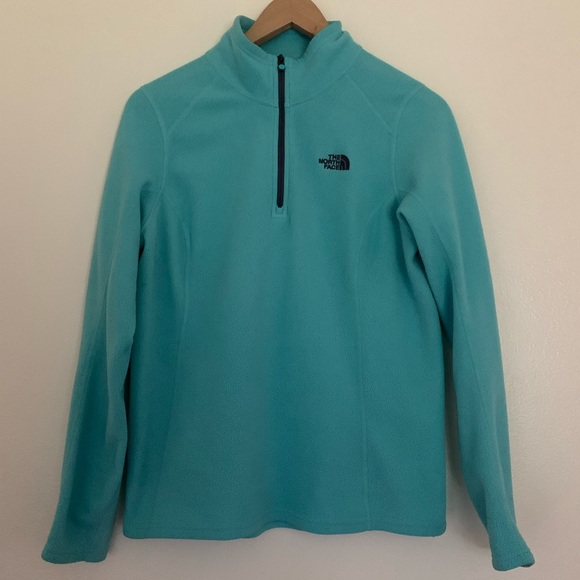 The North Face Sweaters - The North Face | 3/4 Zip | Sweater | Blue | Medium